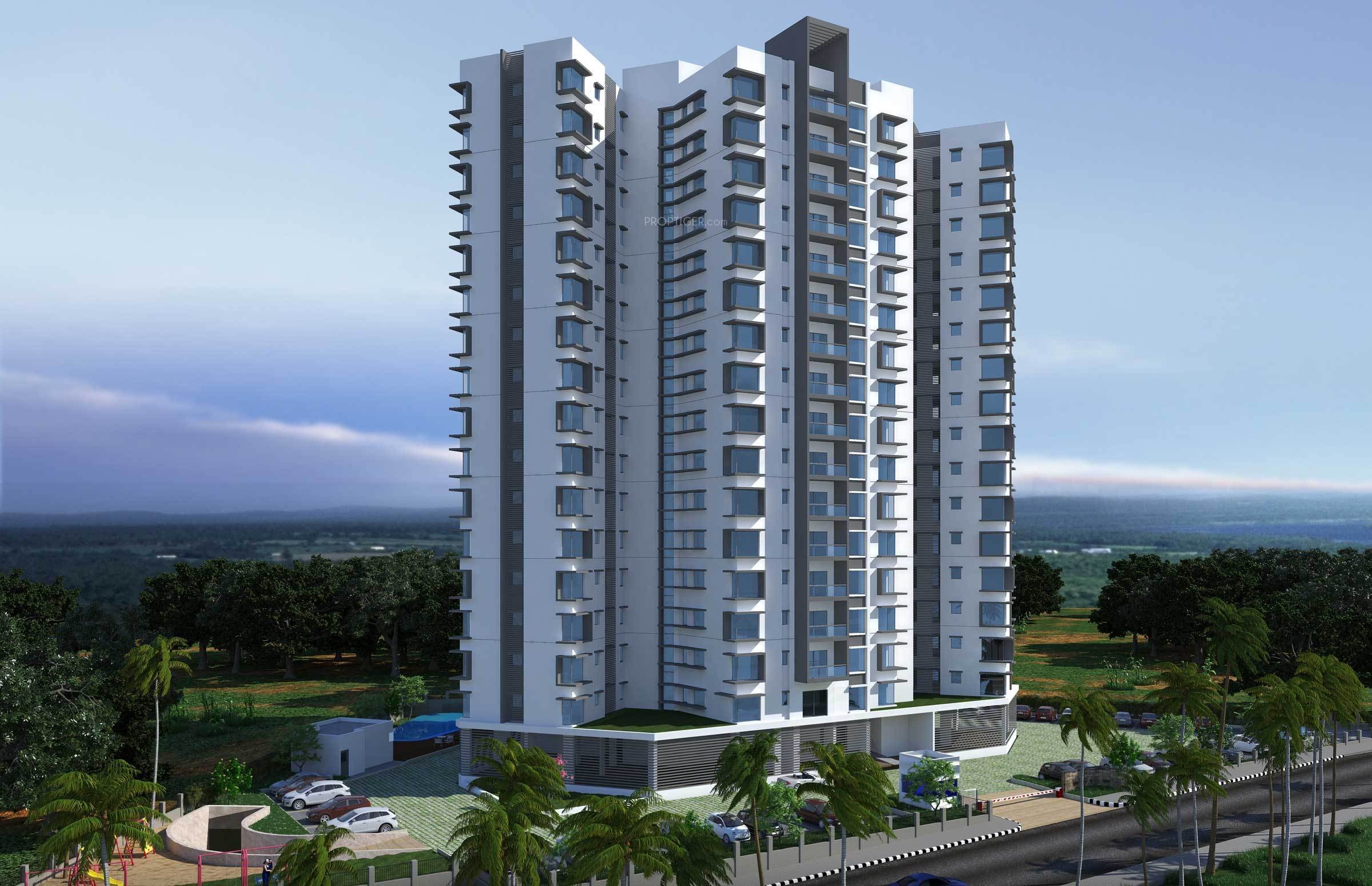 3 BHK + Study Room Apartment For Sale in Salarpuria Sattva H And M Royal