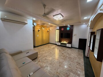 Living Room in 1.5 BHK Apartment at Palacia Kingston, Thane West – for Rent