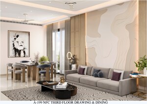 Living Room in 5 BHK Builder Floor at New Friends Colony – for Sale