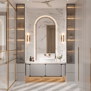 Bathroom in 5 BHK Builder Floor at New Friends Colony – for Sale