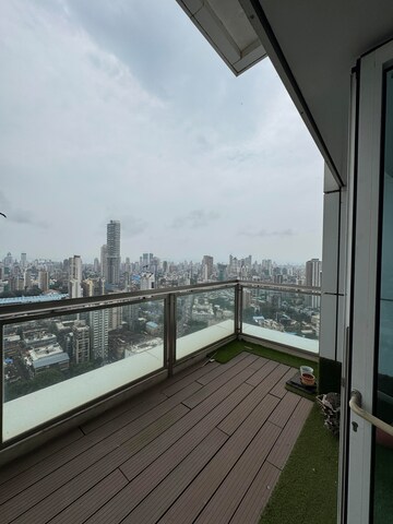 Balcony in 4 BHK Apartment at S D The Imperial Edge, Tardeo – for Rent