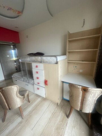 Living Room in 3 BHK Apartment at Raheja Acropolis, Deonar – for Rent