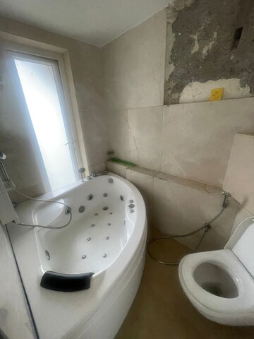 Bathroom in 3 BHK Apartment at Raheja Acropolis, Deonar – for Rent