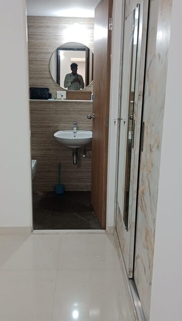 Bathroom in 2 BHK Apartment at Lodha Codename Premier, Dombivli East – for Rent