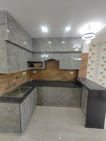 Kitchen in 2 BHK Builder Floor at Investor House Residency, Vasundhara Sector 10 – for Rent