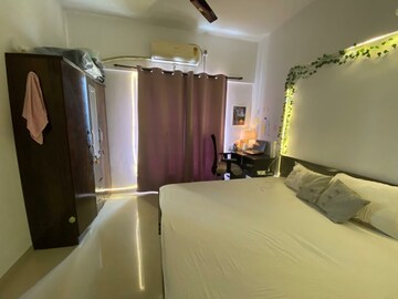 Bedroom in 1 BHK Builder Floor at Megapolis Sparklet, Hinjewadi – for Rent