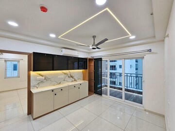 Kitchen in 3 BHK Apartment at Rajapushpa Provincia, Narsingi – for Rent