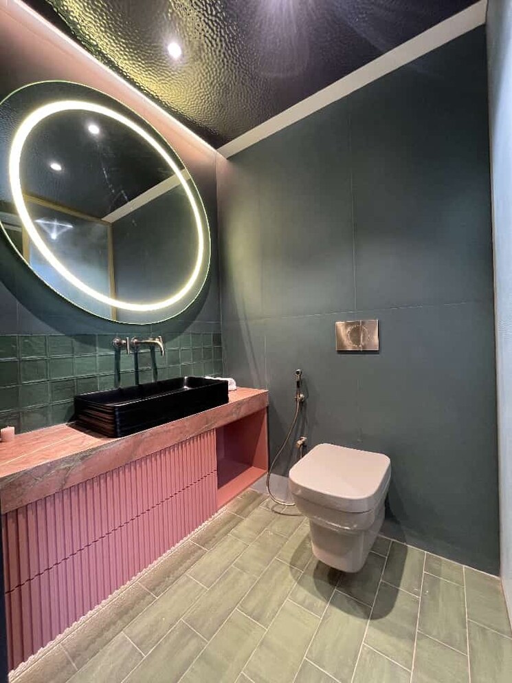 Bathroom, sheth-codename-younique 2 Bedroom 720 Sq.Ft. Apartment In Sion Mumbai 9199248