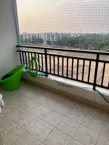 Balcony in 2.5 BHK Apartment at Asian Sun City, Kothaguda – for Rent