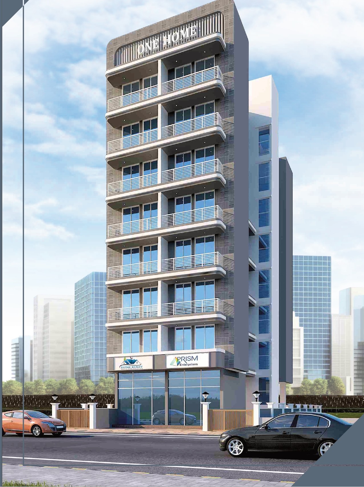 1 BHK 721 Sq.Ft. Apartment in One Home