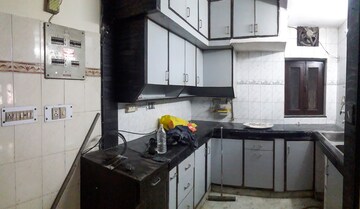 Kitchen in 3 BHK Apartment at Chanderpriya Apartments, Rohini Sector 8 – for Sale