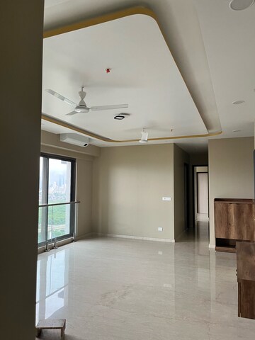 Living Room in 4 BHK Apartment at Adani Ten BKC, Bandra East – for Rent