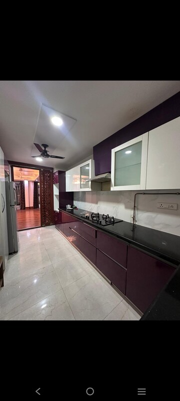 Kitchen in 4 BHK Builder Floor at Saket – for Rent