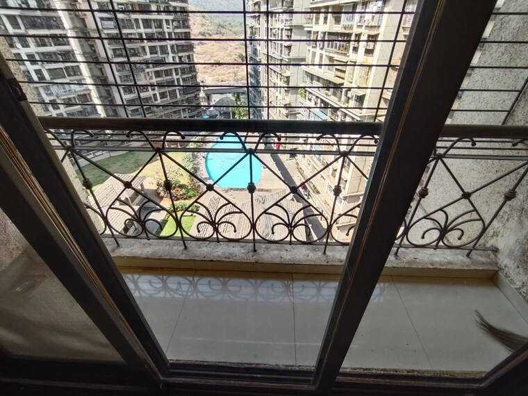 Balcony, nisarg-hyde-park 2 Bedroom 1200 Sq.Ft. Apartment In Kharghar Navi Mumbai 9199454