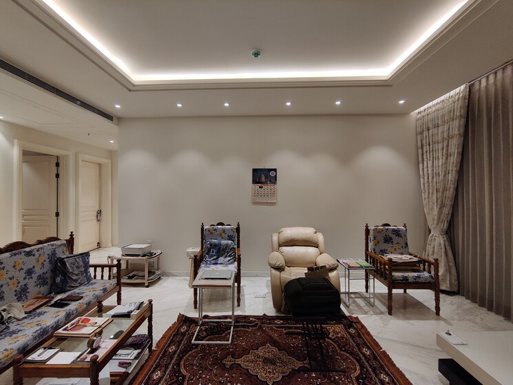 Living Room, bhartiya-leela-residences 4 Bedroom 4110 Sq.Ft. Apartment In Thanisandra Main Road Bangalore 9199571