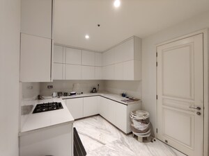 Kitchen in 4 BHK Apartment at Bhartiya Leela Residences, Thanisandra Main Road – for Rent