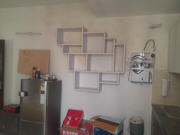 Kitchen in Studio Apartment at Maya Garden City, Lohgarh – for Rent