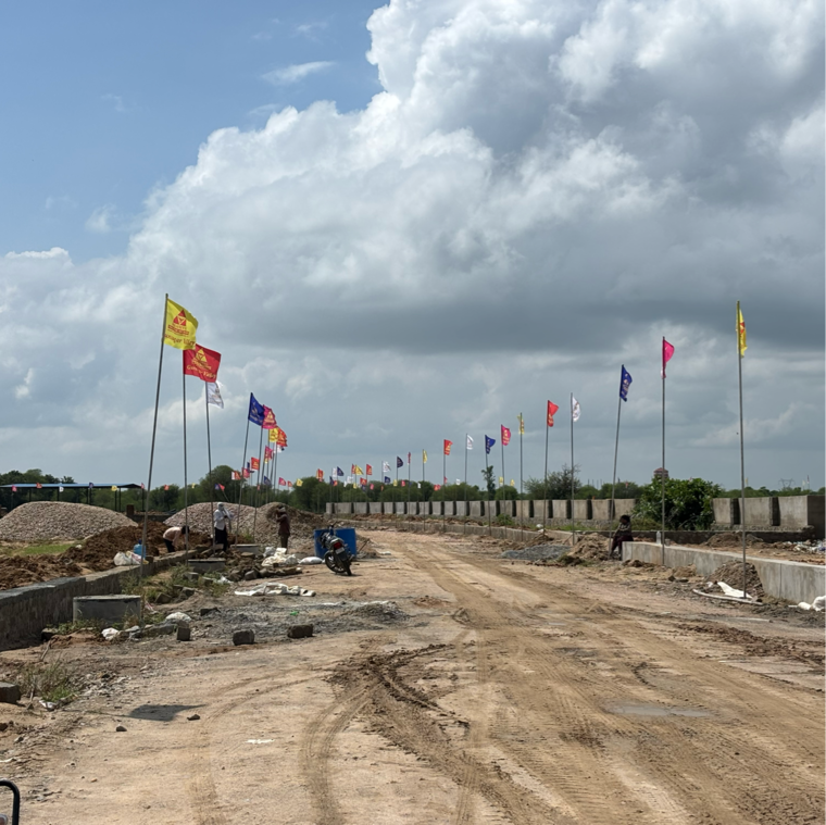 Exterior View, unique-city-nri-villas  111 Sq.Yd. Plot In Ramchandpura Jaipur 9199726