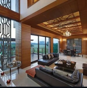 Living Room in 4 BHK Apartment at Puri Diplomatic Greens Phase I, Sector 111 – for Sale