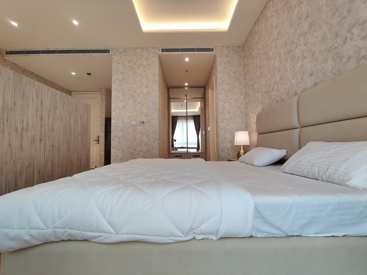 Bedroom, bhartiya-leela-residences Studio 834 Sq.Ft. Apartment In Thanisandra Main Road Bangalore 9199732