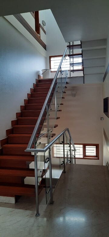 Staircase in 4 BHK Independent House at Jayanagar – for Sale
