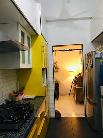 Kitchen in 3 BHK Apartment at Nahar Arum And Amanda, Chandivali – for Rent