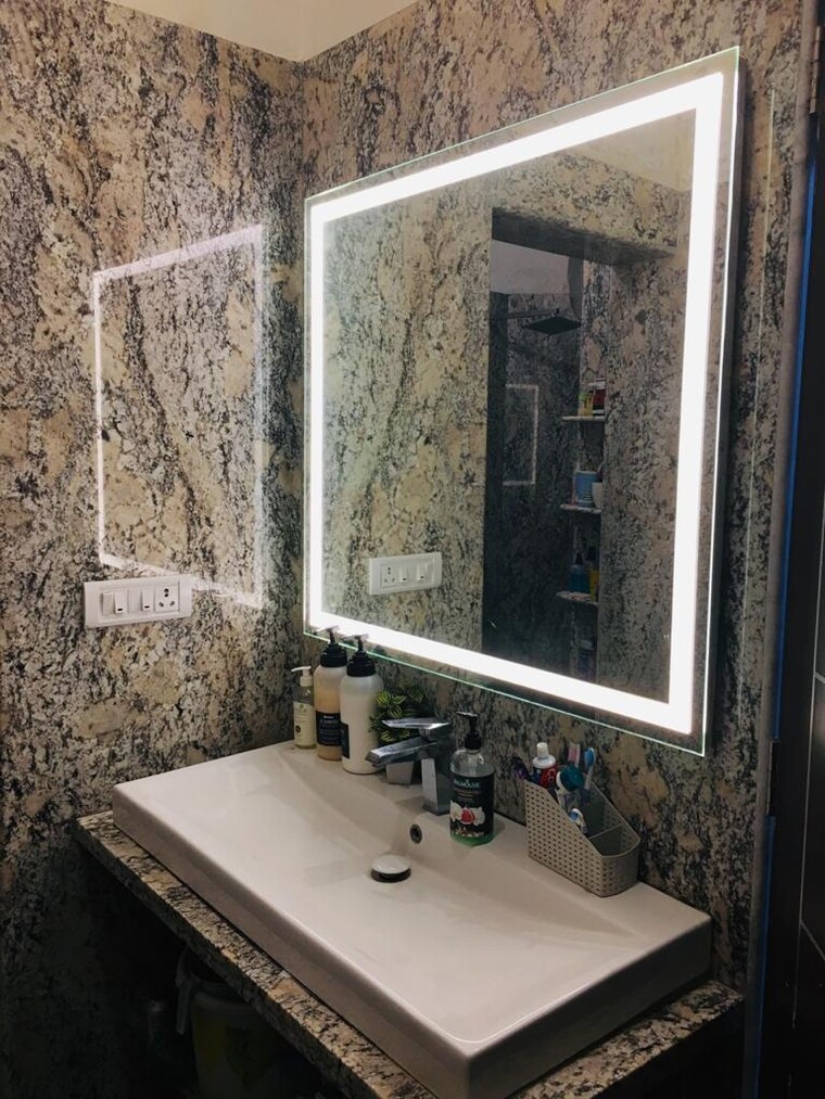 Bathroom, nahar-arum-and-amanda 3 Bedroom 1502 Sq.Ft. Apartment In Chandivali Mumbai 9199758