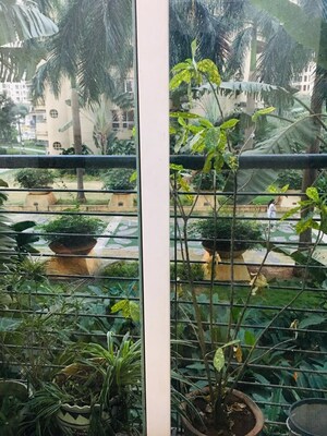 Balcony in 3 BHK Apartment at Nahar Arum And Amanda, Chandivali – for Rent