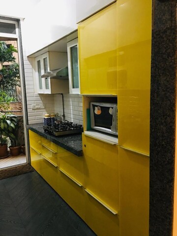 Kitchen in 3 BHK Apartment at Nahar Arum And Amanda, Chandivali – for Rent