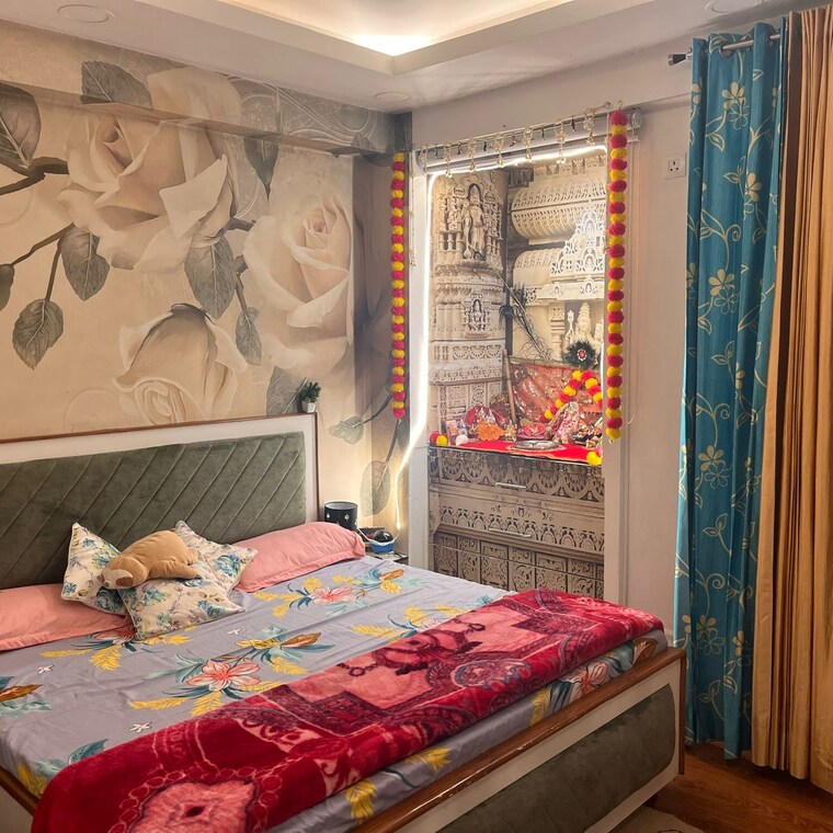 Bedroom, kw-srishti 3 Bedroom 1590 Sq.Ft. Apartment In Raj Nagar Extension Ghaziabad 9199852