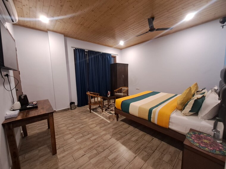 Bedroom, dera bassi 2 Bedroom 1010 Sq.Ft. Apartment In Dera Bassi Mohali 9199819