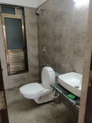 Bathroom in 1 BHK Apartment at Dombivli East – for Rent