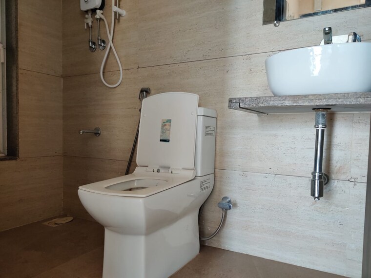 Bathroom, srishti-harmony-3-phase-1 1 Bedroom 444 Sq.Ft. Apartment In Andheri East Mumbai 9199886