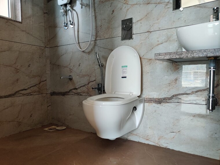 Attached Bathroom, srishti-harmony-3-phase-1 1 Bedroom 444 Sq.Ft. Apartment In Andheri East Mumbai 9199886