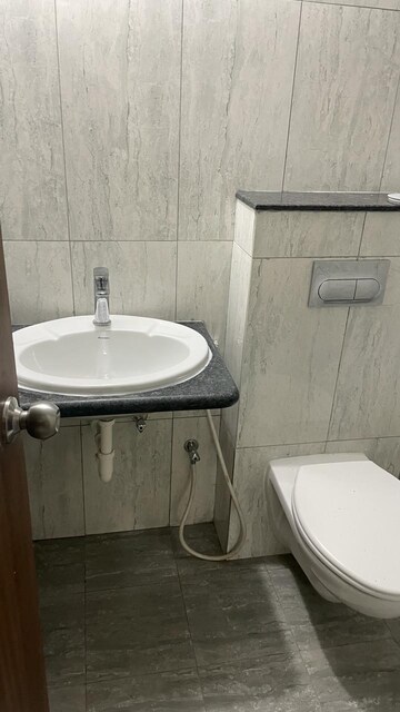 Bathroom in 3 BHK Apartment at Pegasus Megapolis Splendour, Hinjewadi – for Rent
