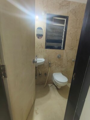 Bathroom in 3 BHK Apartment at Nisarg Hyde Park, Kharghar – for Sale