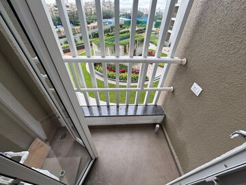 Balcony in 2 BHK Apartment at Runwal The Central Park, Chinchwad – for Rent