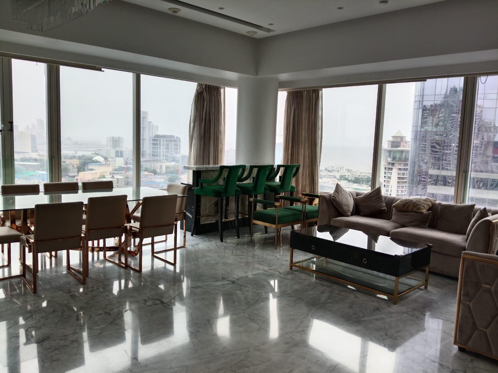 4 BHK + Servant Room Apartment For Rent in Indiabulls Blu