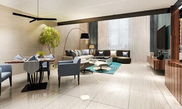 Living Room in 3 BHK Apartment at Godrej MSR City, Shettigere – for Sale