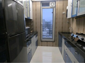 Kitchen in 3 BHK Apartment at Wadhwa Elite, Kolshet Road – for Sale