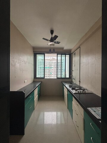 Kitchen in 2 BHK Apartment at Kesar Harmony, Kharghar – for Rent
