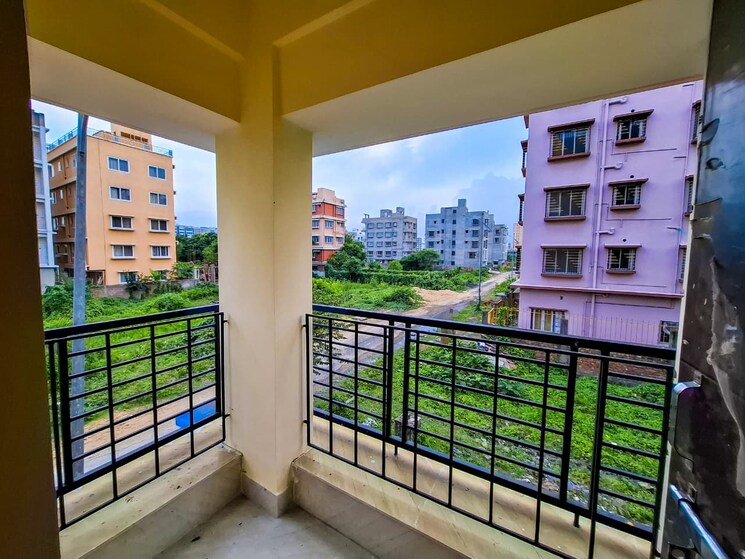 Balcony, new town action area ii 3 Bedroom 1200 Sq.Ft. Apartment In New Town Action Area ii Kolkata 9199961