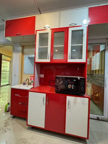 Kitchen in 3 BHK Apartment at Gaur City 2 - 16th Avenue, Sector 16c Greater Noida – for Sale