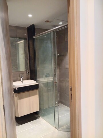 Bathroom in 4 BHK Apartment at Rustomjee Crown, Prabhadevi – for Rent