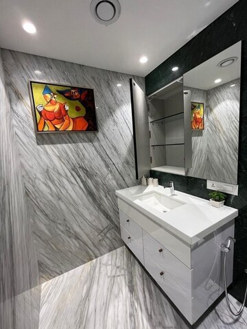 Kitchen in 4 BHK Apartment at Omkar 1973, Worli – for Rent