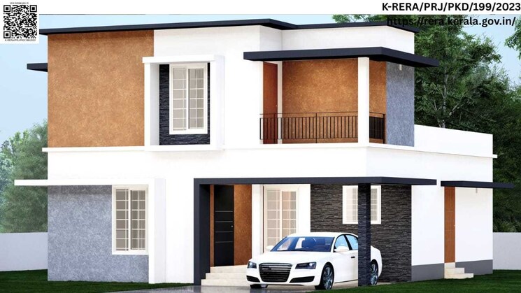 Exterior View, mepparamba 3 Bedroom 1500 Sq.Ft. Independent House In Mepparamba Palakkad 9200426