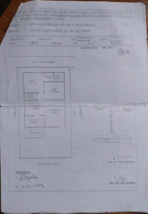 2 BHK Independent House – Map Location View at Boduppal - for Sale