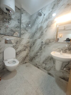Bathroom in 2.5 BHK Apartment at Smart World Gems, Sector 89 – for Sale