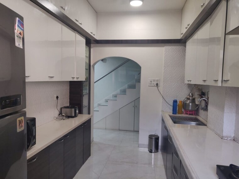 Kitchen, narendra nagar 3 Bedroom 1550 Sq.Ft. Apartment In Narendra Nagar Nagpur 9197022