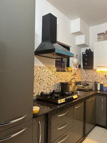 Kitchen in 2 BHK Apartment at Loharuka Green Heights, Rajarhat New Town – for Sale
